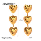 RETRO COURT BAROQUE LOVE LIGHT LUXURY EARRINGS_CWASC1643