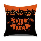FUNNY LETTER PRINT HALLOWEEN PILLOWCASE_CWMM1349
