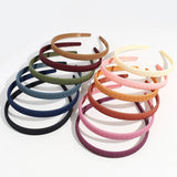 SIMPLE SOLID COLOR THIN TWILL HEADBAND_CWAHA2325