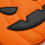 HALLOWEEN PUMPKIN DIAGONAL SMALL ROUND BAG_CWAB0982