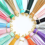 LEATHER FRINGE KEYCHAIN PU TASSEL BAG CHARM_CWAB5007