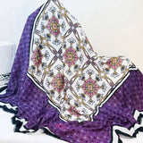 GEOMETRIC COMMUTER SCARF LARGE LIGHTWEIGHT WRAP_CWASC0911