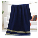 MAZE PATTERN THICK COTTON TOWEL BATH TOWEL_CWASC1637