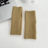 Versatile Knitted Warm Vertical Striped Gloves_Cwag0142