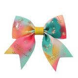 GIRLS XMAS HAIR CLIP WITH REINDEER SNOW_CWAHA6693