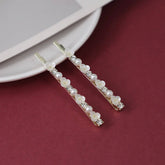FLOWER PEARL BANGS CLIP ONE LINE CLIP CUTE HAIRPIN_CWAHA4756