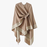 NEW DOUBLE SIDED SOLID COLOR WARM SHAWL FOR WOMEN_CWMM2084