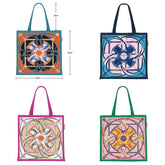 BELT CHAIN CANVAS TOTE BAG FOR WOMEN_CWAB5127