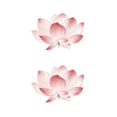 COLOR LOTUS TATTOO STICKERS WATERPROOF FRESH_CWMM8234
