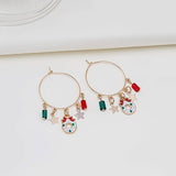 CHRISTMAS EXAGGERATED PERSONALITY EARRINGS_CWAJE1863