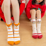 3 PAIRS OF GIFT BOX PARENT CHILD MIDDLE TUBE SOCKS_CWMS0971