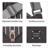 STRIPED FOLDING BED MOTHER AND BABY BAG_CWAB2242