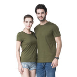 170G SLIM FIT COTTON CREWNECK TEE UNISEX BASIC SHIRT