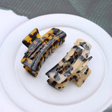 ACETATE LEOPARD HAIR CLAW HOLLOW TORTOISE CLIP_CWAHA2608