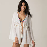 HOLLOW SUN PROTECTION CLOTHING BEACH COVER UP_CWMW0650