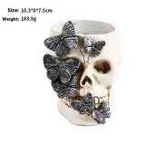 SCARY SKULL HAND RESIN CANDLE HOLDER DECOR_CWMM9862