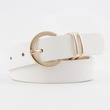 RING HOLE PIN BUCKLE DECORATIVE AMERICAN BELT_CWASC0582