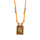 HANDMADE ZODIAC ROPE NECKLACE WITH OCEAN CHARMS_CWMM8830