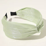 KNOT DECOR SOLID PATTERN HAIR HOOP_CWAHA0240