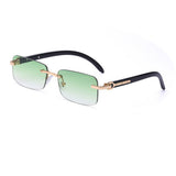 RETRO SMALL FRAME RIMLESS SUNGLASSES_CWASG0671