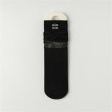 BREATHABLE MESH MID LENGTH COTTON SOCKS_CWMS0646