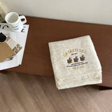 Cute Bear Embroidery Solid Color Knitted Scarf_Cwasc1243