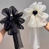 2024 NEW STYLE MESH SHINY BOW GRAB CLIP_CWAHA2199