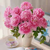 ARTIFICIAL PEONY BOUQUET 62CM SILK WEDDING DECOR_CWMM6460