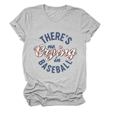 Womens No Crying In Baseball Graphic Teep_Cwttsl0481