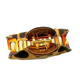ELEGANT LEOPARD PU LEATHER HAIR CLAW CLIP_CWAHA6370