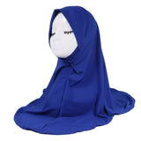 SOLID COLOR LOOSE PULLOVER ETHNIC HEADSCARF_CWASC2423