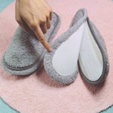 Warm Microfiber Slippers Floor Cleaning Mop Shoe