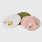 AUTUMN AND WINTER FLOWER CUTE SWEET FRESH BERET_CWAH1942