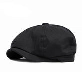 SIMPLE ADJUSTABLE BRITISH FLAT CAP_CWAH1908