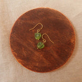 OLIVINE PENDANT FASHION EARRINGS_CWAJE1073