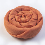 SOLID COTTON LINEN SCARF FOR WOMEN SUMMER SUN PROT_CWASC1451