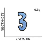 CARTOON ENGLISH ALPHABET PATCH EMBROIDERY PATCH_CWMM4065