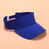 EMBROIDERED LETTER VISOR HAT SUMMER SUNSHADE CAP_CWAH3284