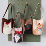 Winter Cartoon Shoulder Bag For Women_Cwab5594
