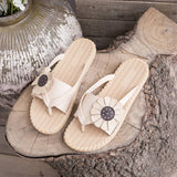 Sunflower Flip-Flops Non-Slip Slippers For Womens_Cwshs0676