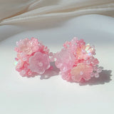 DOPAMINE ATMOSPHERE SWEET FLOWER EARRINGS_CWAJE2170