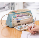 LARGE CAPACITY TWILL WINDOW PENCIL CASE_CWMM1973