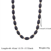 Zircon Cross Tarot Necklace With Natural Stone_Cwmm7523