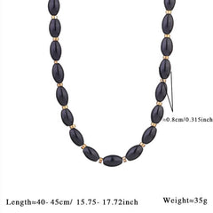 Zircon Cross Tarot Necklace With Natural Stone_Cwmm7523