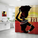 DIGITAL PRINTING BATHROOM SHOWER CURTAIN_CWMM1788