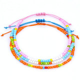 SINGLE ROW RICE BEAD WOVEN BRACELET_CWAJE0726