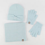 AUTUMN AND WINTER BOW CHILDRENS THREE PIECE SUIT_CWMM2780