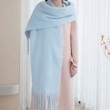 COZY SOLID SCARF WINTER THICK WARM WRAP_CWASC2692