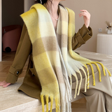 PLUSH AC SCARF THICK SOFT WINTER WRAP_CWASC2701