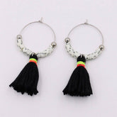 BOHEMIAN STYLE WOMENS COLORFUL TASSEL EARRINGS_CWMM3558
